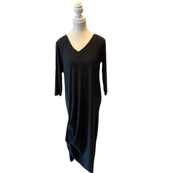vaceli Dresses & Skirts - Slinkiest dress in town! Designed by an Italian fashion house medium slate gray